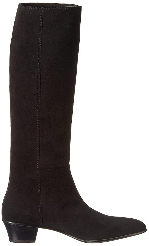 Costume National Womens Stivale Tall Black Suede boots sz 37 - Image 3 of 4