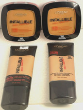 L'OREAL Infallible Pro-Matte (2) Foundation #110 CREME CAFE + (2) Powder #700