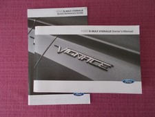 2016 Print Ford S-max Vignale Owners Manual - Handbook - User Guide.