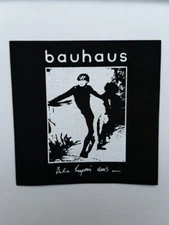 Bauhaus Cloth Patch Sew On Badge Goth Rock Approx 4" X 4" (CP332)