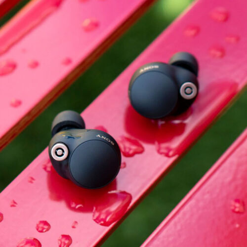 WF-1000XM4 True Wireless Bluetooth Noise Canceling Earphones - Black