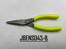 Snap-on Tools USA NEW HI-VIZ 6" Soft Grip Needle Nose Pliers 95ACFHV