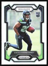 2023 Prizm Silver Prizms - Zach Charbonnet Rookie Seattle Seahawks #392