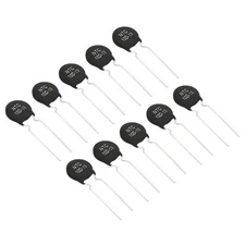NTC Thermistors Resistors, 10Pcs 10 Ohm NTC 10 D-13 Temperature Sensor