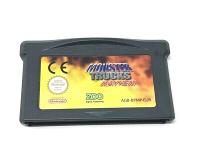 NINTENDO ADVANCE GBA SPIEL Monster Trucks Mayhem AGB-002 (W24)