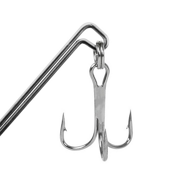 10PCS Lead Jig Head Fishing Hook Crappie Lure & Willow Blade Spinner