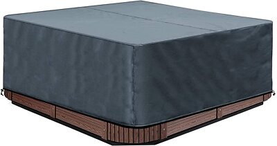 Abdeckung Whirlpools, Quadrat Allwetter Garten Whirlpool Abdeckun, Protector-Spa