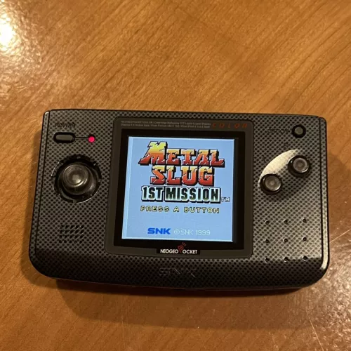 Neo Geo Pocket Color Carbon Black Model Full Size IPS Q5