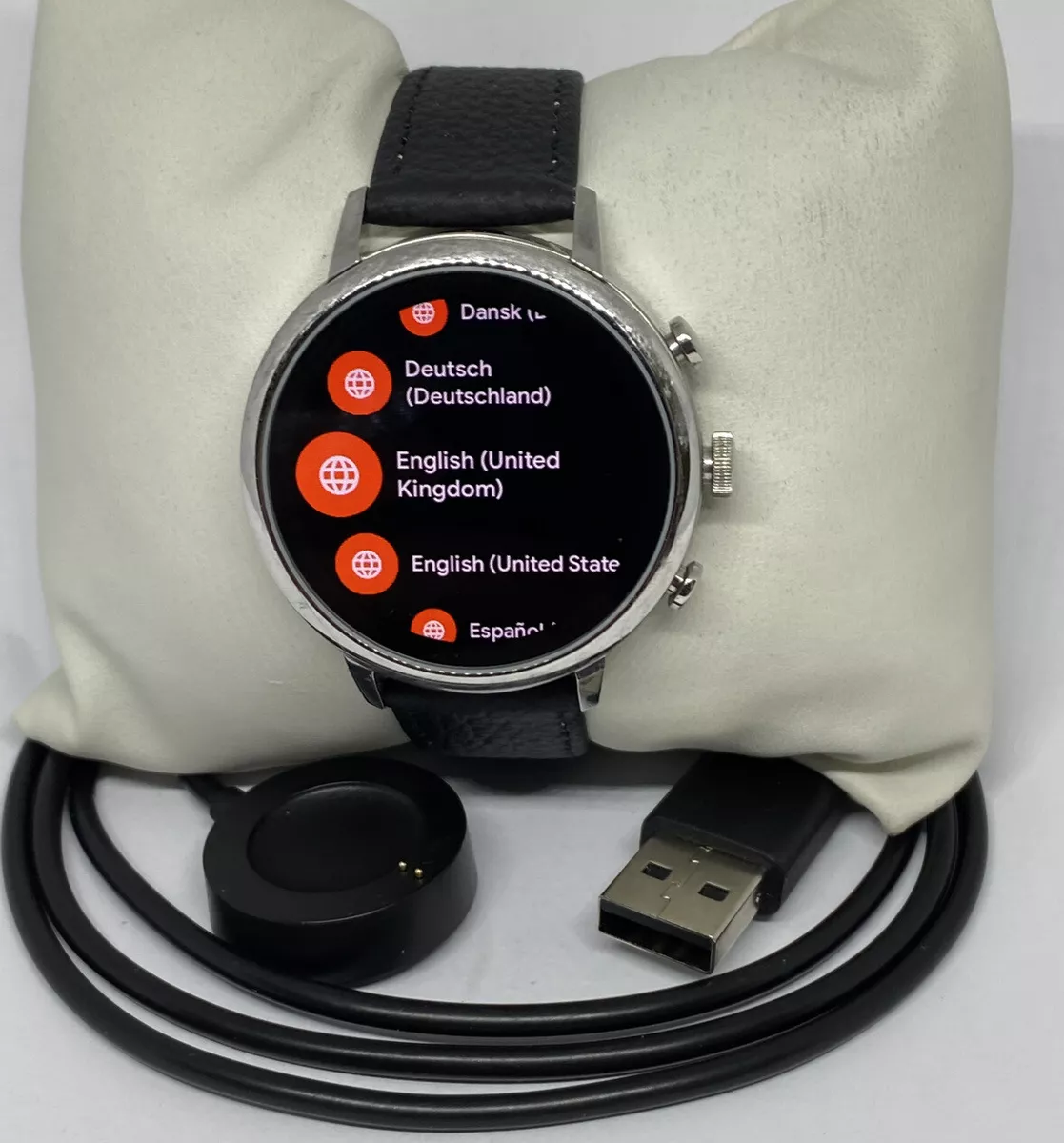 Fossil Gen 4 Authentic Digital Dial Smart Watch Custom Band