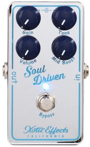 Xotic Effects Soul Driven Boost & Overdrive Effects Pedal