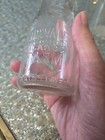 Two Vintage Midvale Guernsey Half Pint Clear Glass Milk Cream Bottles 5.5" — photo 10
