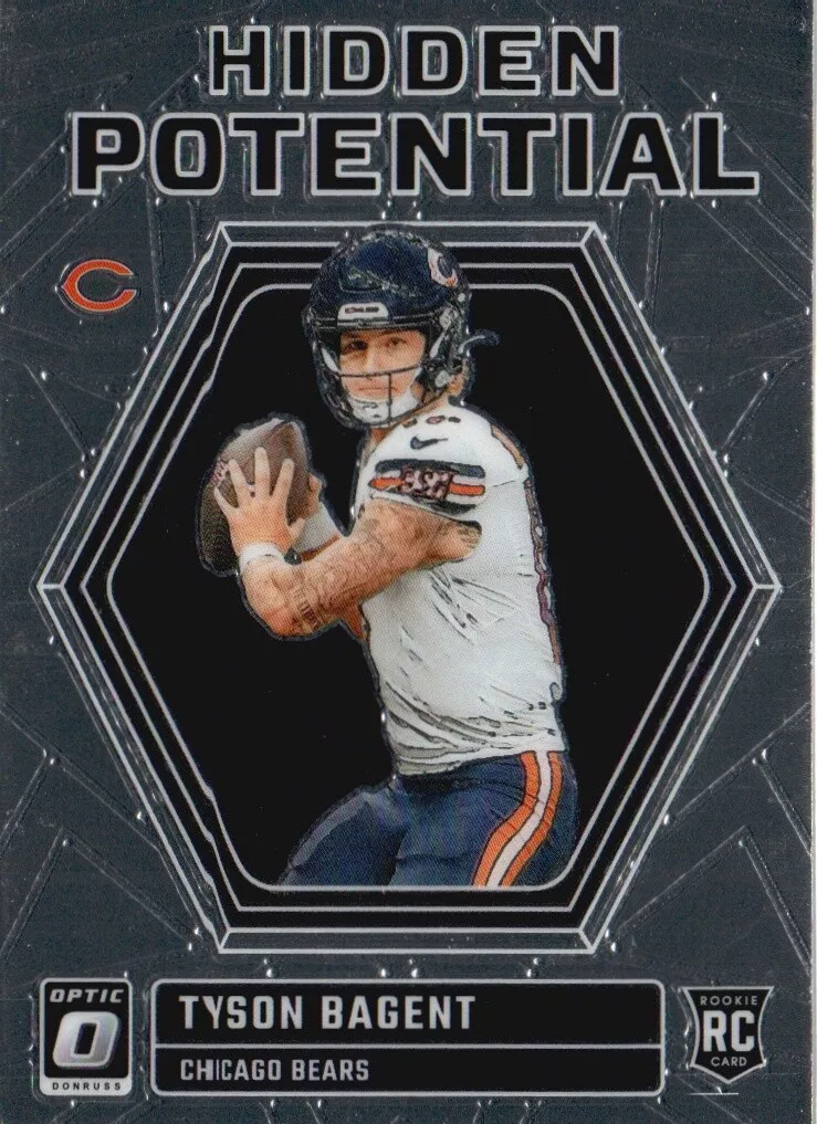 2023 Donruss Optic #HP-TB Tyson Bagent Hidden Potential