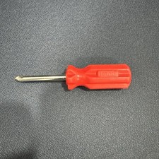 TONKA Red Phillips Toy Screwdriver 4 1/2" Vintage Excellent Condition