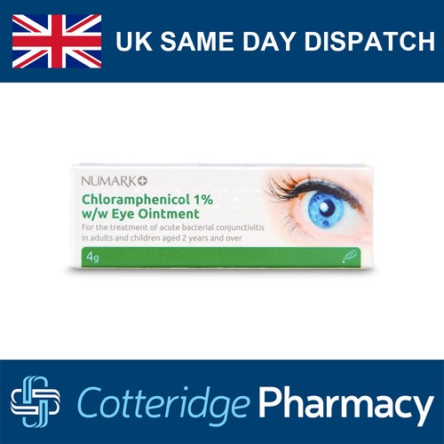 Chloramphenicol 1 Eye Ointment 4g Bacterial Infection Treatment
