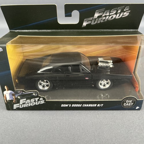 Jada 1/43 Scale Fast & Furious Dom's 1970 Dodge Charger R/T Diecast #24037 NIB - Picture 2 of 11