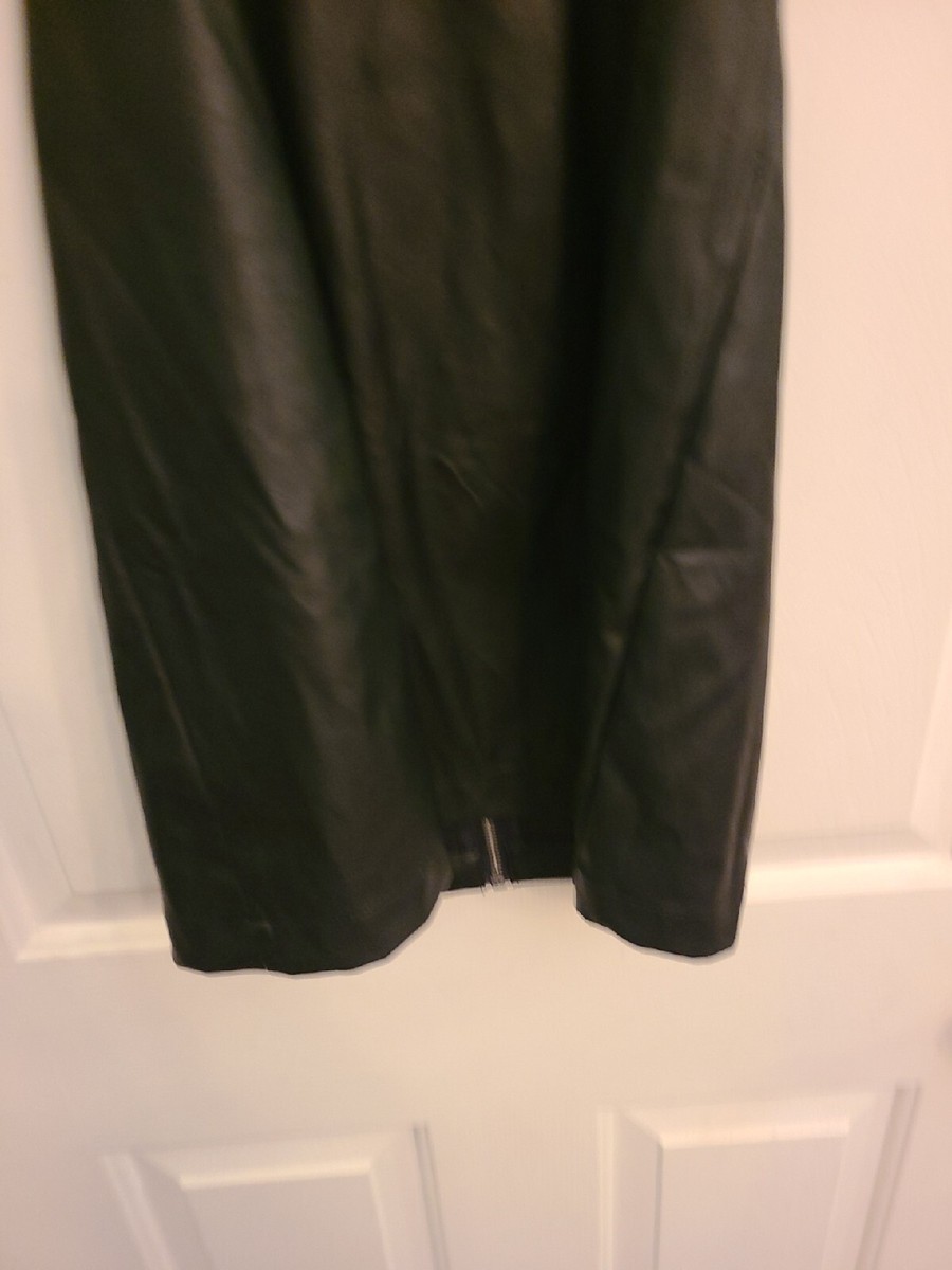 chinese dress ladies Keyana Strapless Faux Leather Dress
