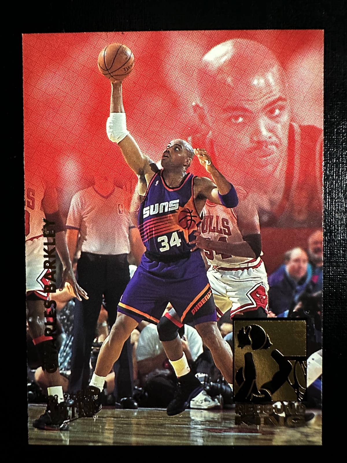 Charles Barkley 1993 Fleer Ultra Rebound Kings Basketball Card Phoenix Suns #1