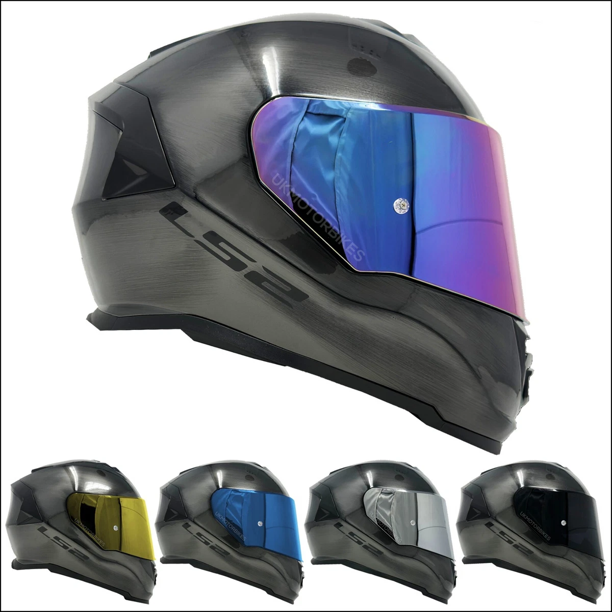 Ls2 helmet hotsell tinted visor