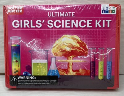 Doctor Jupiter Ultimate Girls Science Kit 135 Experiments New