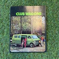 1974 Ford Van Ford Club Wagon Brochure Original 1974 Ford Van Ford Club Wagon Brochure Original