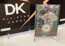 PETE ALONSO 2024 Topps TRIBUTE STAMP OF APPROVAL GAME USED JERSEY METS /99