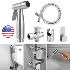 Muslim Shower Handheld Diaper Sprayer Bidet Shattaf Douche toilet T adaptor Hose