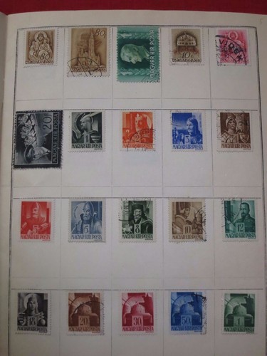 ~ 500 ~ WORLD STAMPS / CATALOGED / MAGYAR POSTA - Picture 4 of 11