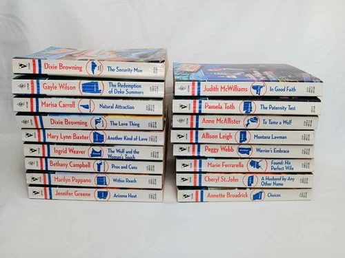 Men Made In America PB Lot of 17 Love Romance Redemption Attraction Silhouette