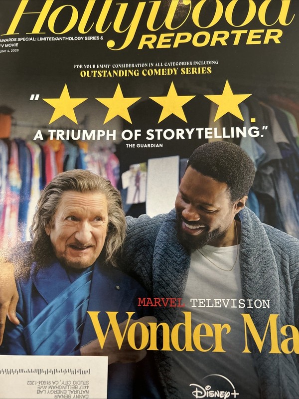 Hollywood Reporter Awards Special Wonder Man Lord Of The Flies Widow's Bay