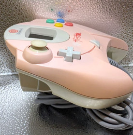 Sega Dreamcast Sakura Wars Hkt-7700-19 Pink Controller Limited Tested NoBox