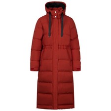 Womens Grown On Hood Longer Length Rain Jacket - Colter