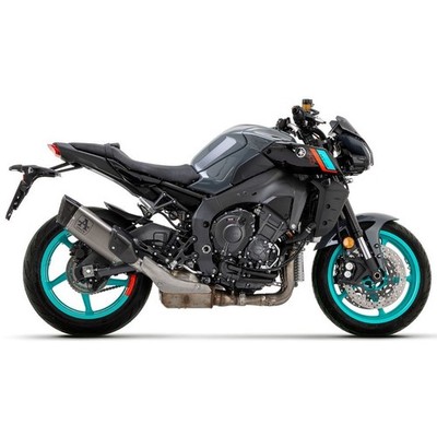AUSPUFFENDROHR ARROW TRACK TITANIUM YAMAHA MT-10 22-24 ZUGELASSEN EURO5