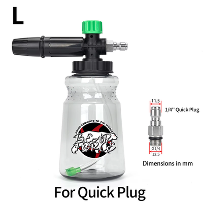 #ad Car Wash Snow Foam Lance Foam Nozzle Foam Cannon Foam Generator for Daewoo Hamme $19.99