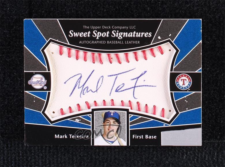 2004 Upper Deck Sweet Spot Signatures Mark Teixeira #SS-MT Auto a8r