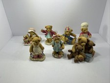 Lot Of 7 Vintage Cherished Teddy Figurines