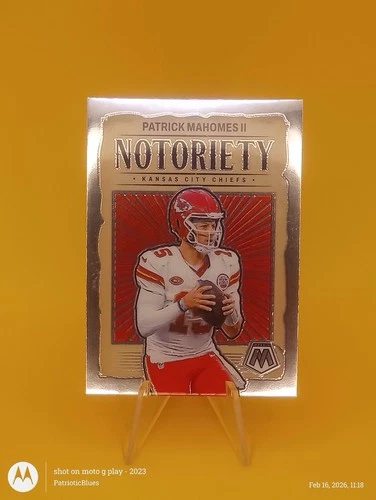 2024 Panini Mosaic Notoriety Patrick Mahomes II #1 Chiefs