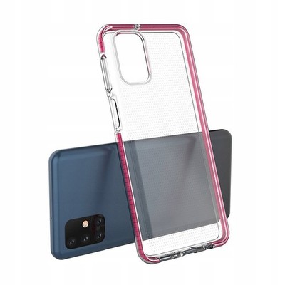 HURTEL SPRING CASE MIT RAHMEN FÜR SAMSUNG GALAXY M51 GESCHLOSSENE ABDECKUNG
