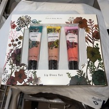 Bath Body Works - Taupe - Champagne - Coral- Gift Set of Three NEW