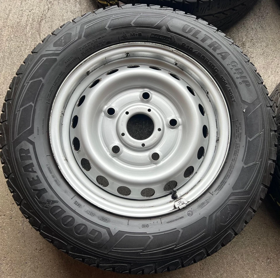 4 Original 15" Stahl Winterräder 2019 - Bild 3 von 4