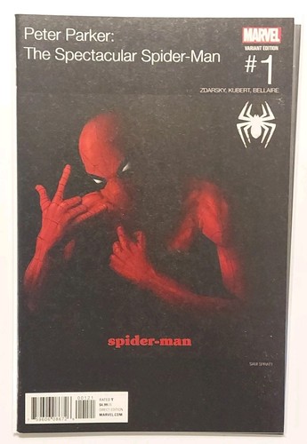 Peter Parker Spectacular Spider-Man 1 Variante Hip Hop Casi Nuevo - Estado 2017 - Imagen 1 de 6
