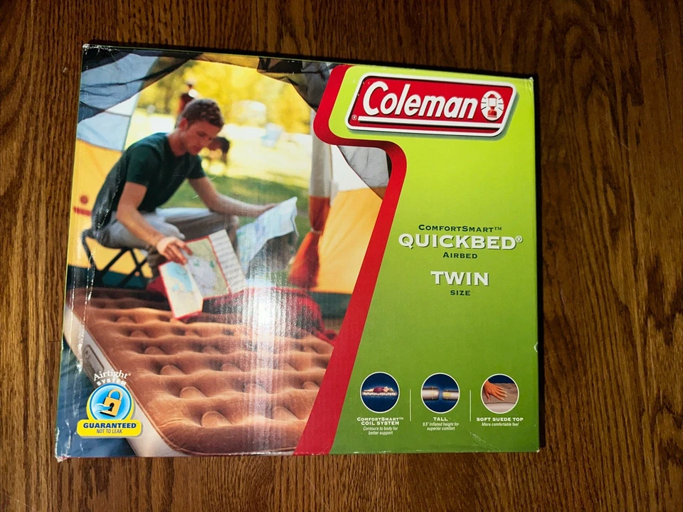 Coleman #5998L300 Twin Airbed Comfortsmart Quickbed -New - Image 2 of 4