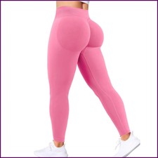 Summer Women Three Waist Gym Yoga Pants High Waist Peach Buttocks Solid Color