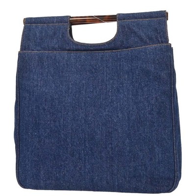 Chanel Blue Denim Handbag 153971 | eBay
