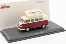 Schuco 1:43 1962 Volkswagen T1B Minibus Camping 450377900 Diecast Model Car
