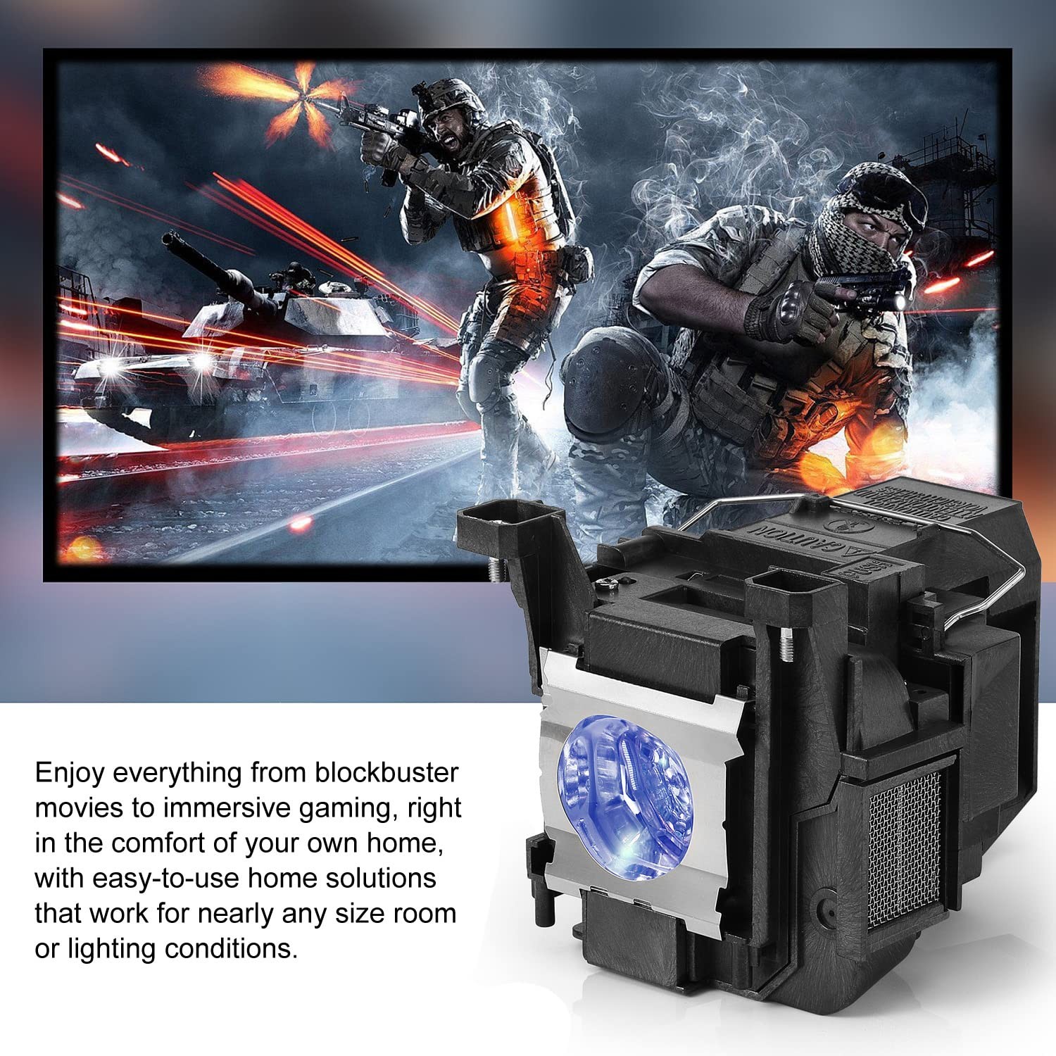 Replacement Projector Lamp Bulb for Epson ELPLP89 4010 PowerLite Home Cinema ...