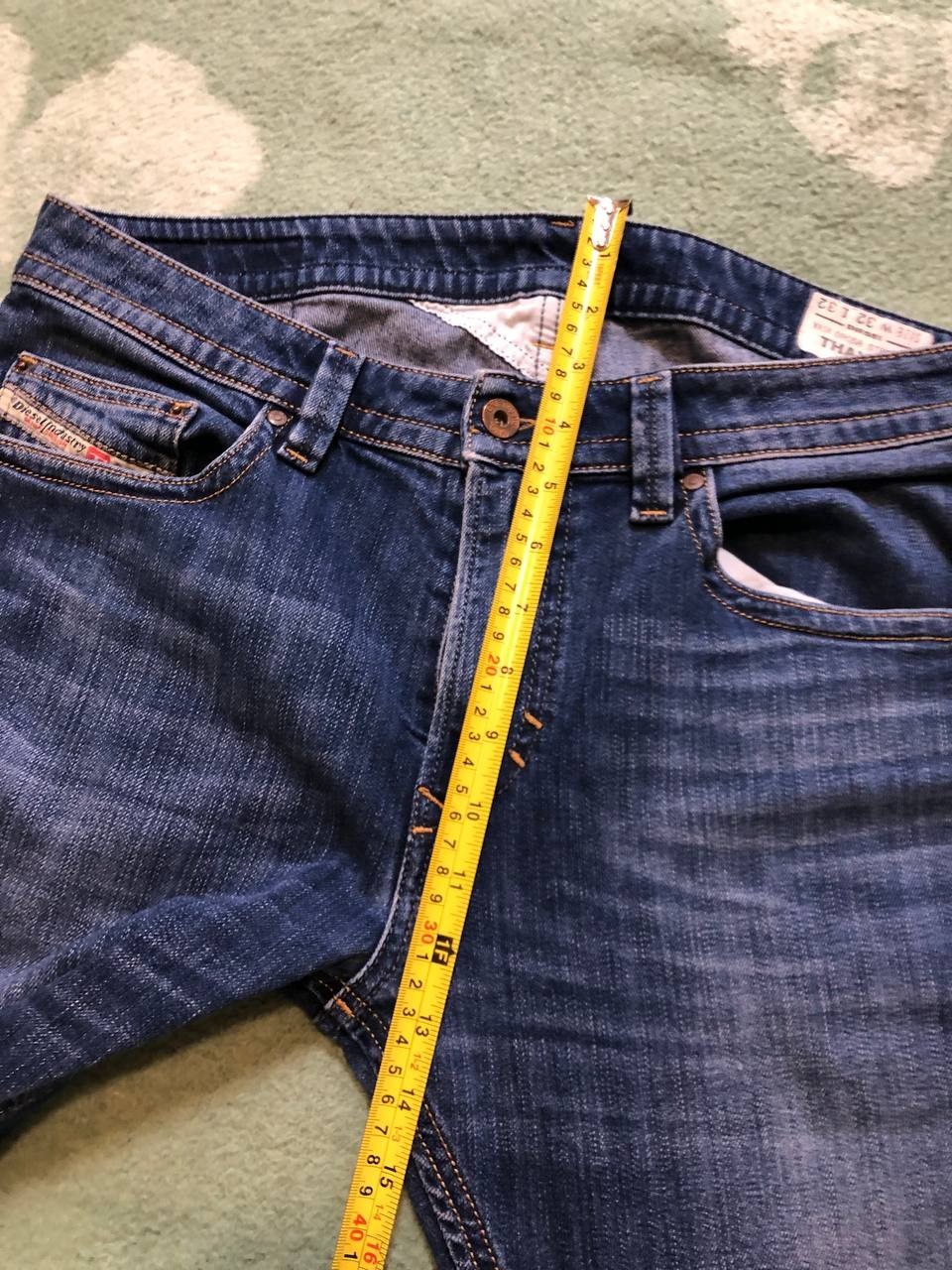 DIESEL Industry Men's Thavar Slim Skinny Jeans Dark Wash W32 L32 thumbnail 13