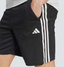 NWT Adidas men Train Essentials Piqu 3-Stripes Training Shorts