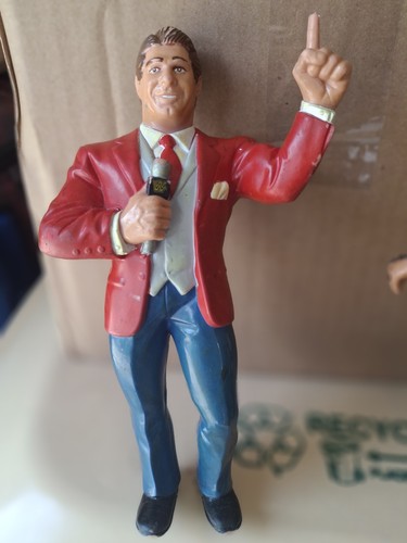 Vintage 1987 LJN WWF Wrestling Superstars Vince Mc...