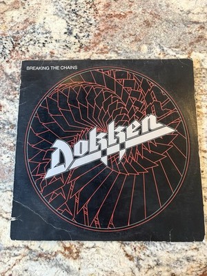 DOKKEN - BREAKING THE CHAINS LP  ELEKTRA/ASYLUM 1983 HAIR METAL 60290-1