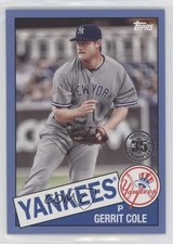 2020 Topps 1985 Topps Baseball Series 2 Blue Gerrit Cole #85TB-18 4pn